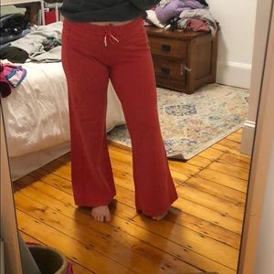 Wide leg lululemon sweat pants